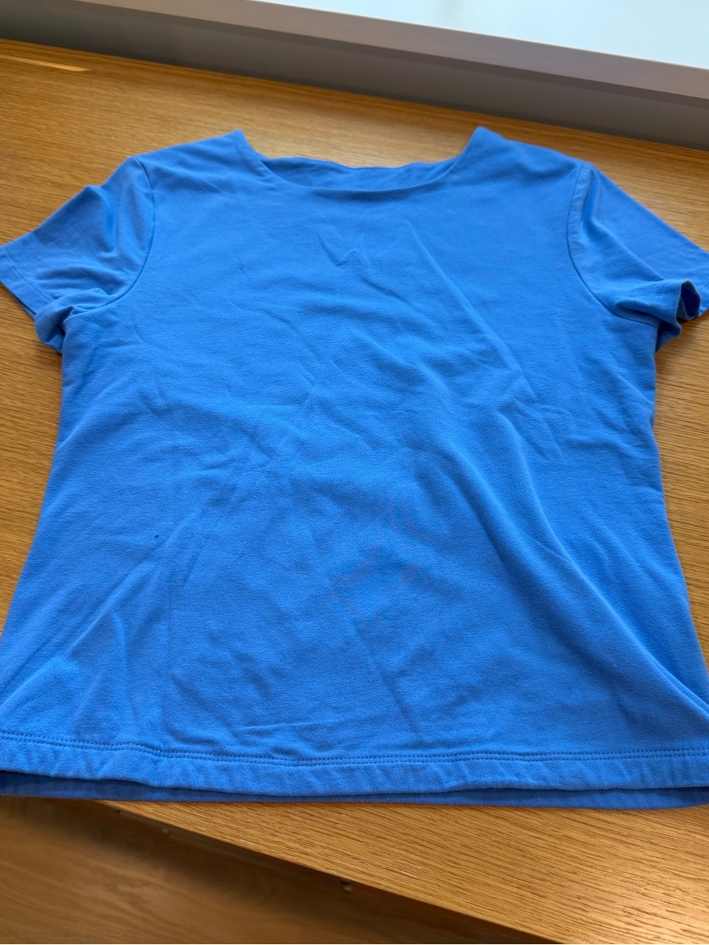 a new day Bright Blue Short Sleeve Crew Tee